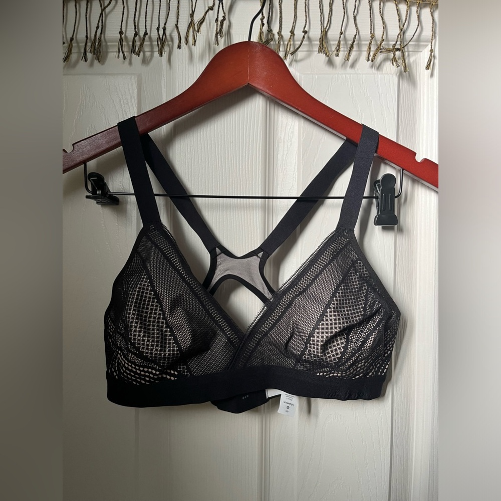 Lululemon Nude/Mesh Unlined Bra
